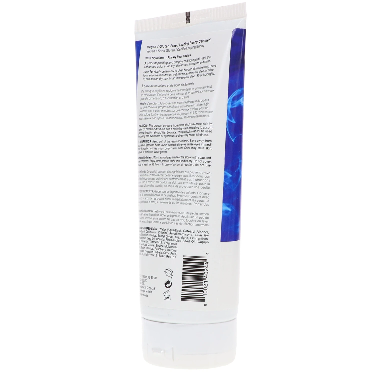 Simple IGK Color Depositing Hair Mask Dreams Come True (Deep Blue) 6 Oz 8 Simple IGK Color Depositing Hair Mask Dreams Come True (Deep Blue) 6 Oz - Image 6