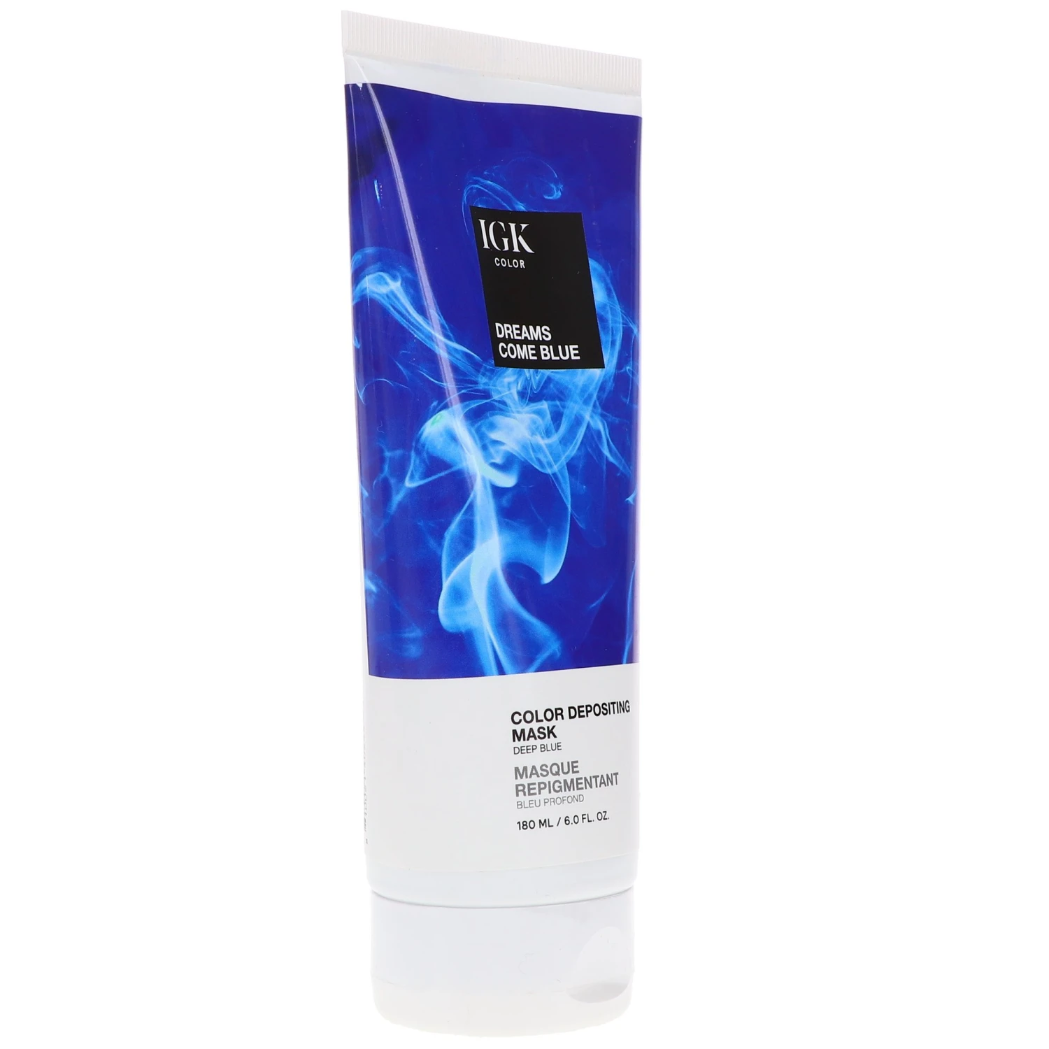 Simple IGK Color Depositing Hair Mask Dreams Come True (Deep Blue) 6 Oz 10 Simple IGK Color Depositing Hair Mask Dreams Come True (Deep Blue) 6 Oz - Image 8