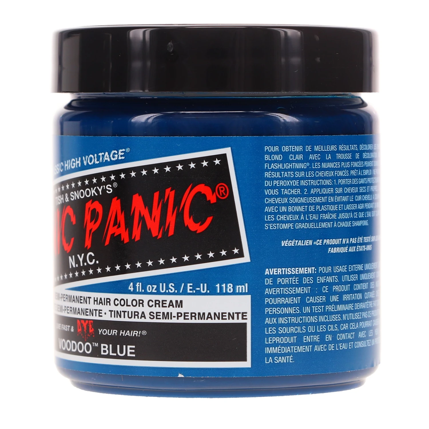 Simple MANIC PANIC Classic High Voltage Voodoo Blue 4 Oz 4 Simple MANIC PANIC Classic High Voltage Voodoo Blue 4 Oz - Image 2