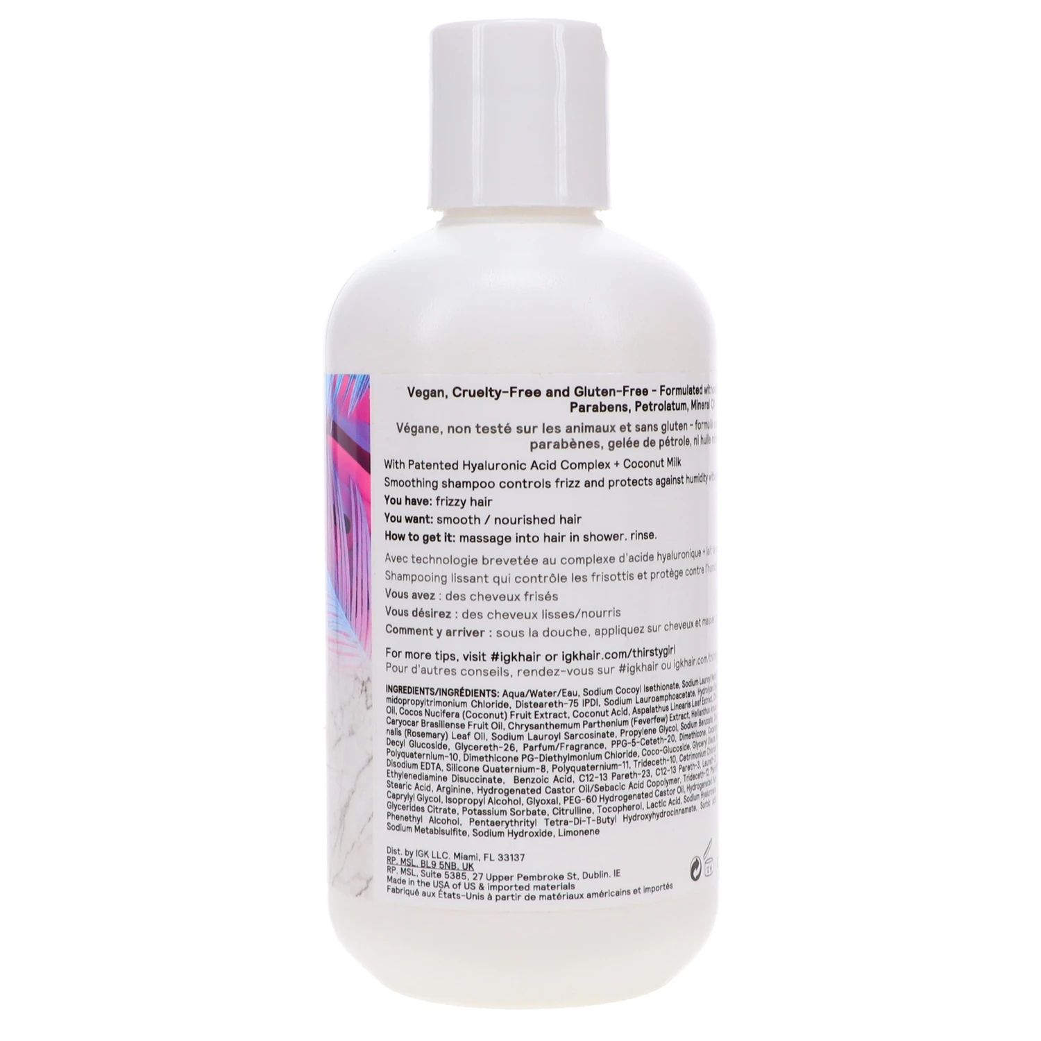 Simple IGK Thirsty Girl Anti-Frizz Shampoo 8 Oz 6 Simple IGK Thirsty Girl Anti-Frizz Shampoo 8 Oz - Image 4