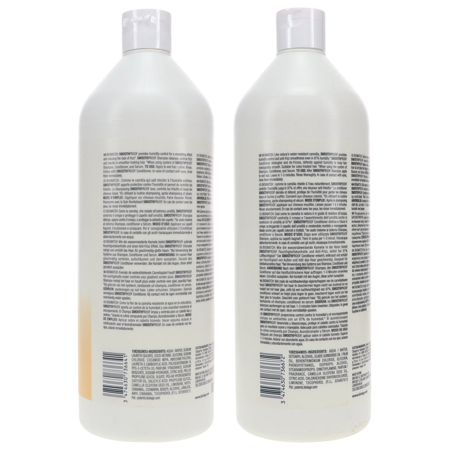 Simple Matrix Biolage Smoothproof Shampoo 33.8 Oz & Biolage Smoothproof Conditioner 33.8 Oz Combo Pack 5 Simple Matrix Biolage Smoothproof Shampoo 33.8 Oz & Biolage Smoothproof Conditioner 33.8 Oz Combo Pack - Image 3