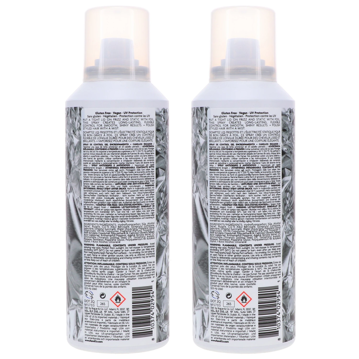 Simple R+CO Foil Frizz And Static Control Spray 5 Oz 2 Pack 6 Simple R+CO Foil Frizz And Static Control Spray 5 Oz 2 Pack - Image 4
