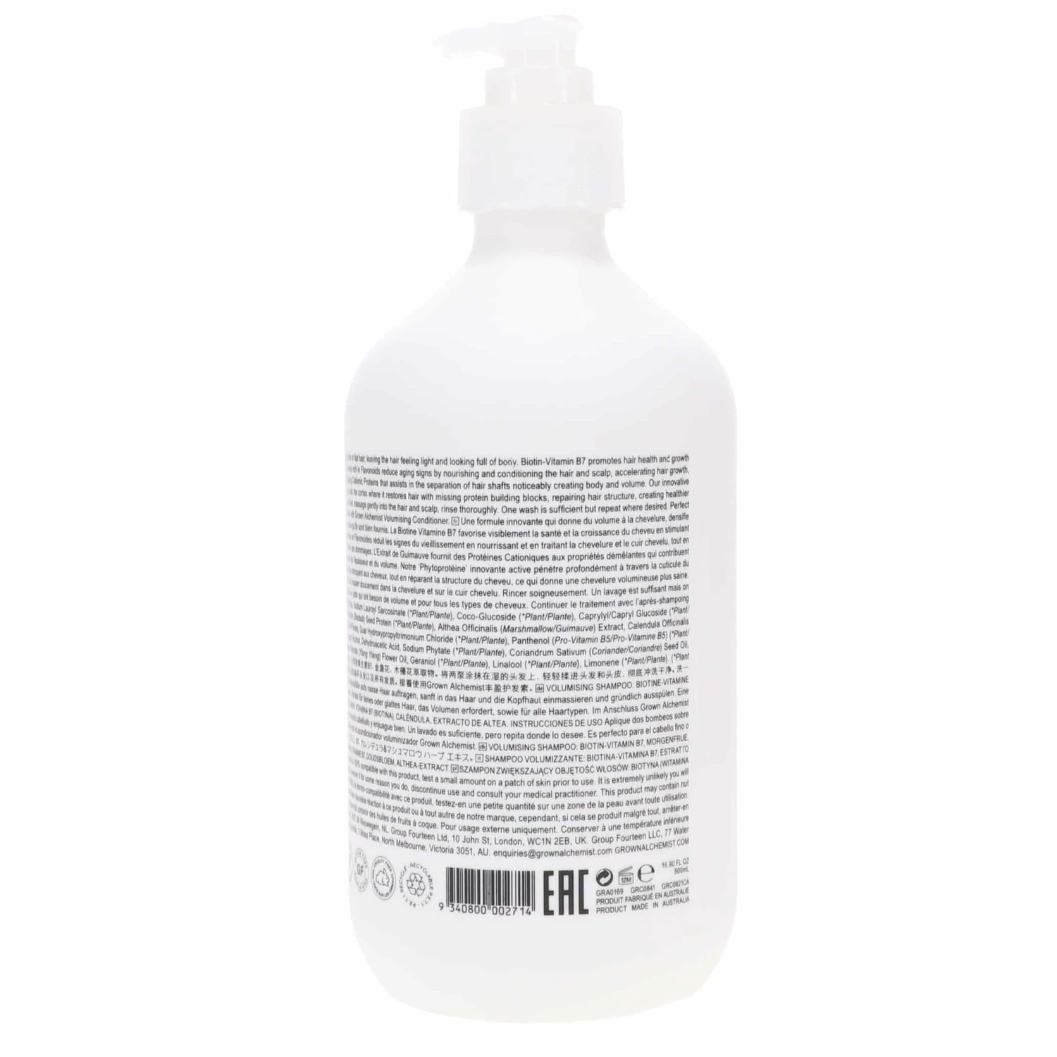 Simple Grown Alchemist Volumising Shampoo 16.9 Oz 8 Simple Grown Alchemist Volumising Shampoo 16.9 Oz - Image 6