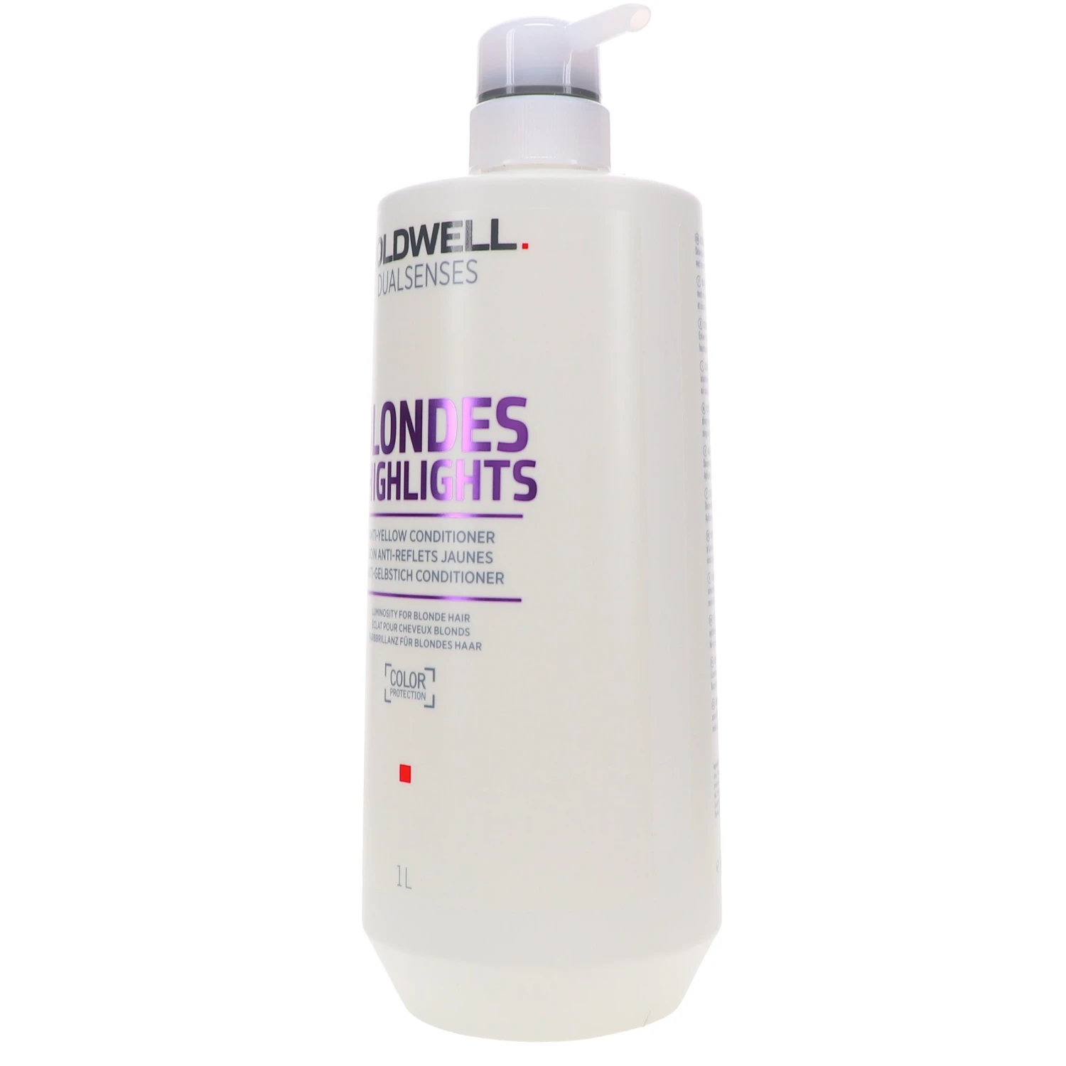 Simple Goldwell Dualsenses Blondes & Highlights Anti-Yellow Conditioner 33.8 Oz 4 Simple Goldwell Dualsenses Blondes & Highlights Anti-Yellow Conditioner 33.8 Oz - Image 2