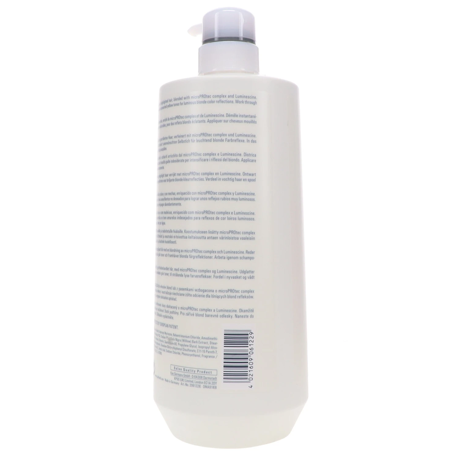 Simple Goldwell Dualsenses Blondes & Highlights Anti-Yellow Conditioner 33.8 Oz 8 Simple Goldwell Dualsenses Blondes & Highlights Anti-Yellow Conditioner 33.8 Oz - Image 6