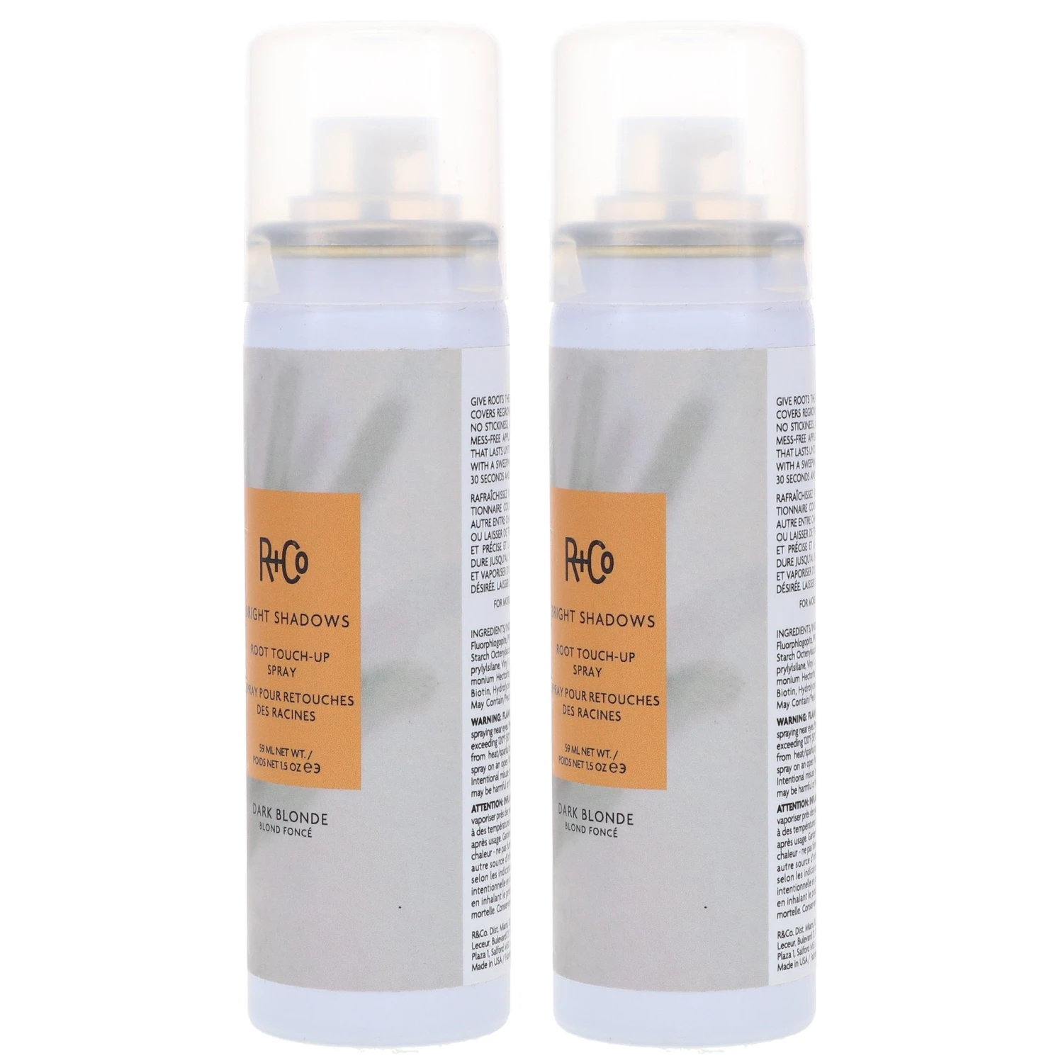 Simple R+CO Bright Shadows Root Touch-Up Spray Dark Blonde 1.5 Oz 2 Pack 4 Simple R+CO Bright Shadows Root Touch-Up Spray Dark Blonde 1.5 Oz 2 Pack - Image 2