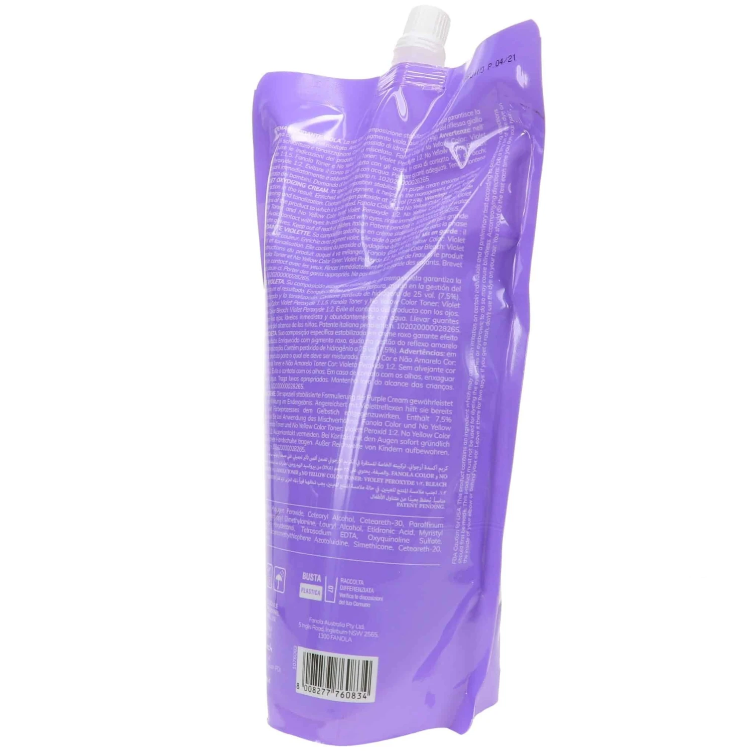 Simple Fanola No Yellow Color Violet Peroxyde 25 Vol 33.8 Oz 8 Simple Fanola No Yellow Color Violet Peroxyde 25 Vol 33.8 Oz - Image 6