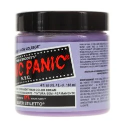 Simple MANIC PANIC Classic High Voltage Silver Stiletto 4 Oz -Personal Care Shop w2048h2048fitcrop 1671