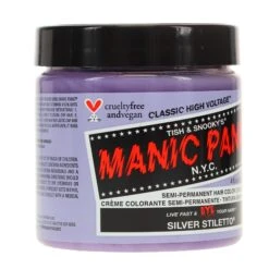 Simple MANIC PANIC Classic High Voltage Silver Stiletto 4 Oz -Personal Care Shop w2048h2048fitcrop 1677