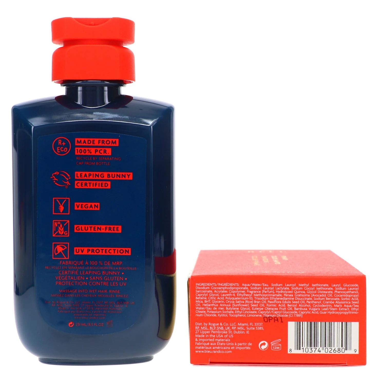 Simple R+CO Bleu Primary Color Shampoo 8.5 Oz 10 Simple R+CO Bleu Primary Color Shampoo 8.5 Oz - Image 8