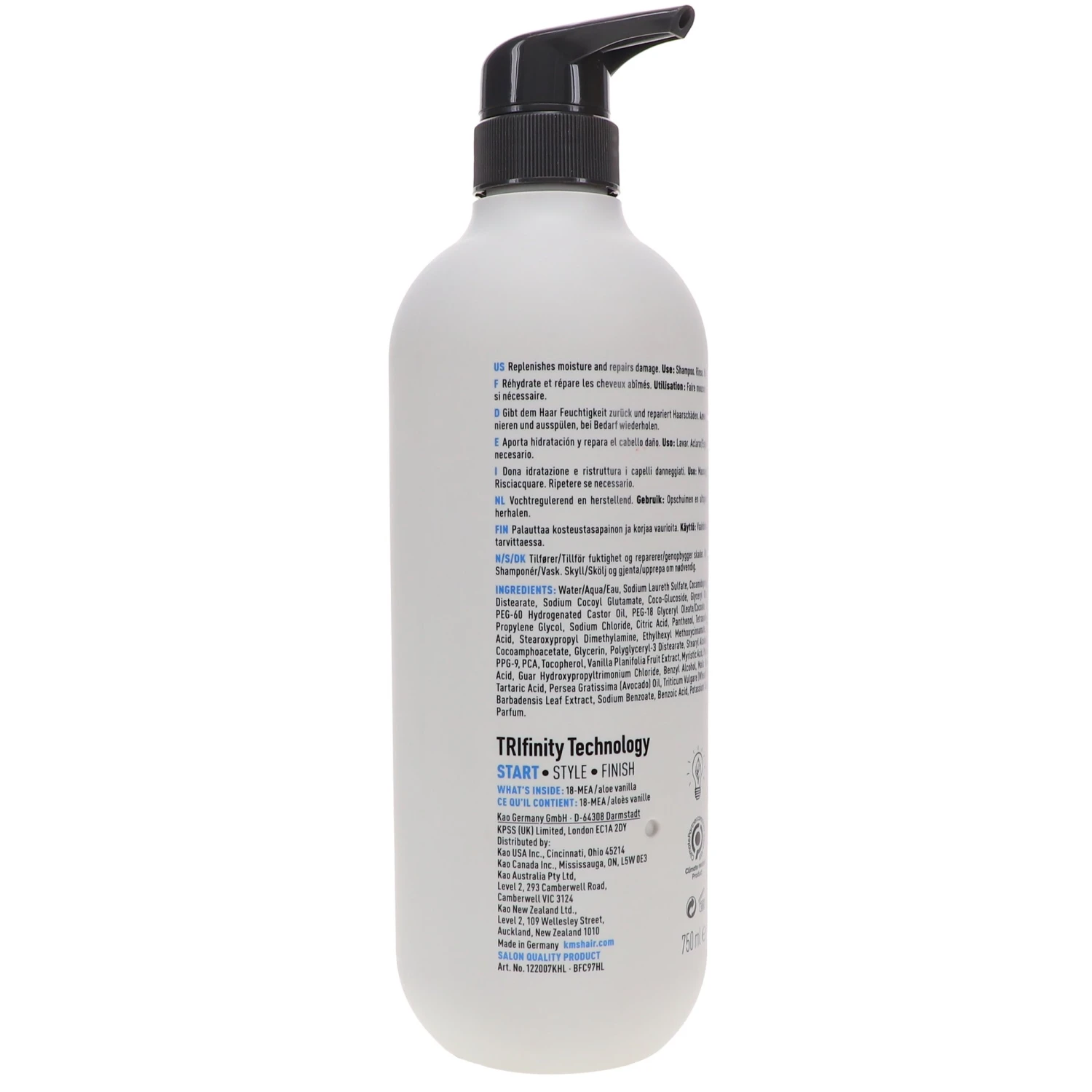 Simple KMS Moist Repair Shampoo 25.3 Oz 6 Simple KMS Moist Repair Shampoo 25.3 Oz - Image 4