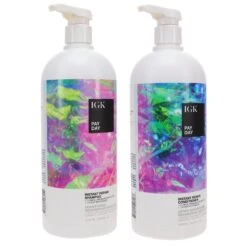 Simple IGK Pay Day Instant Repair Shampoo 33.8 Oz & Pay Day Instant Repair Conditioner 33.8 Oz Combo Pack -Personal Care Shop w2048h2048fitcrop 1861