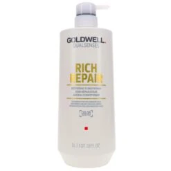 Simple Goldwell Dualsenses Rich Repair Restoring Shampoo 33.8 Oz & Dualsenses Rich Repair Restoring Conditioner 33.8 Oz Combo Pack -Personal Care Shop w2048h2048fitcrop 1903