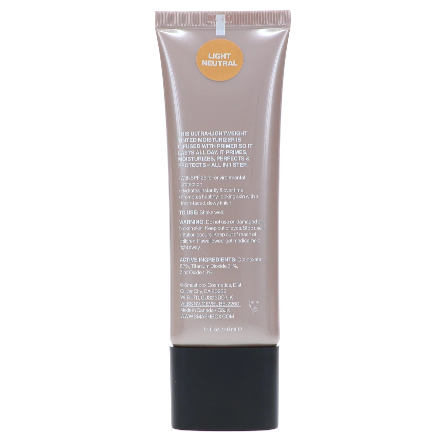 Simple Smashbox Halo Healthy Glow Tinted Moisturizer Broad Spectrum SPF 25 Light Neutral 1.4 Oz 5 Simple Smashbox Halo Healthy Glow Tinted Moisturizer Broad Spectrum SPF 25 Light Neutral 1.4 Oz - Image 4