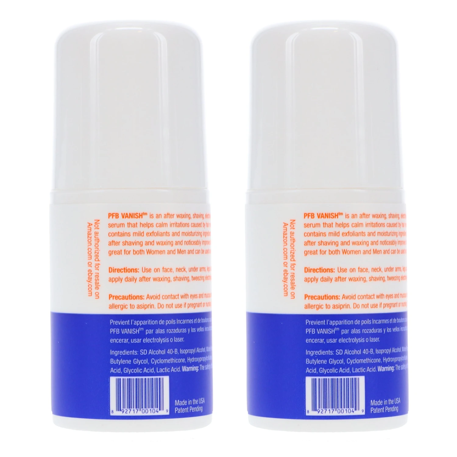 Simple PFB Vanish Roll-On 2 Oz 2 Pack 5 Simple PFB Vanish Roll-On 2 Oz 2 Pack - Image 3