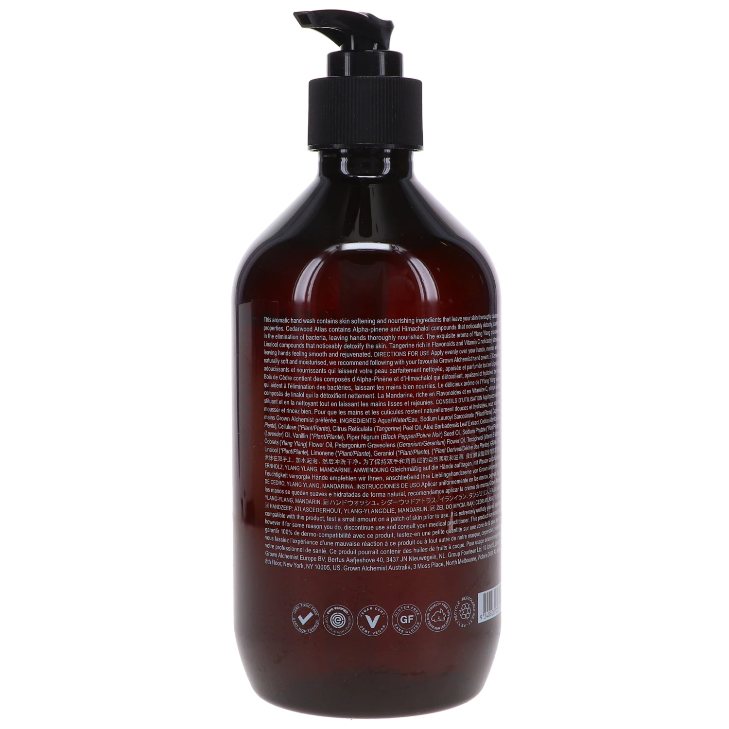 Simple Grown Alchemist Hand Wash Cedarwood Atlas, Ylang Ylang, Tangerine 16.9 Oz 6 Simple Grown Alchemist Hand Wash Cedarwood Atlas, Ylang Ylang, Tangerine 16.9 Oz - Image 4