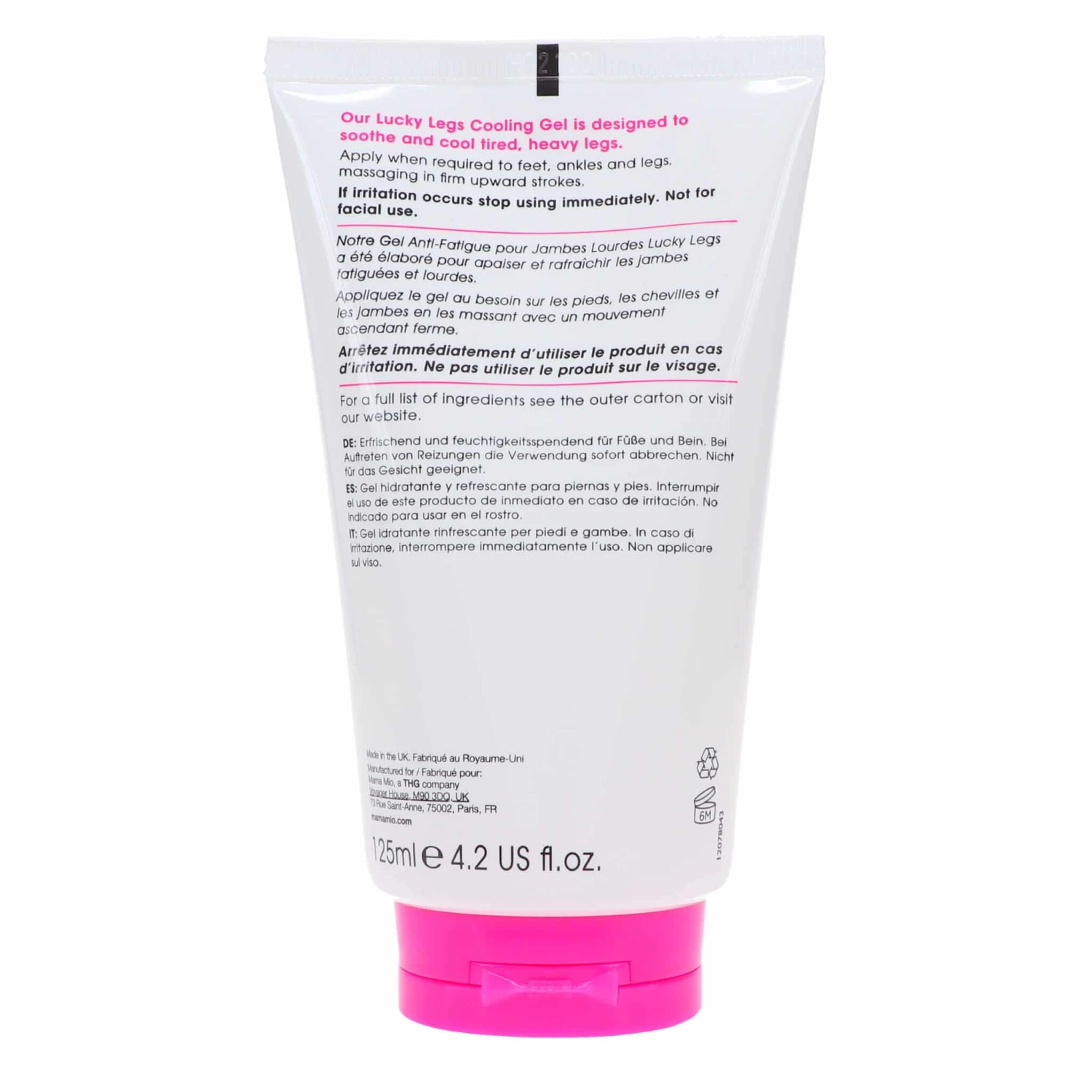 Simple Mama Mio Lucky Legs Cooling Leg Gel 4.2 Oz 6 Simple Mama Mio Lucky Legs Cooling Leg Gel 4.2 Oz - Image 4