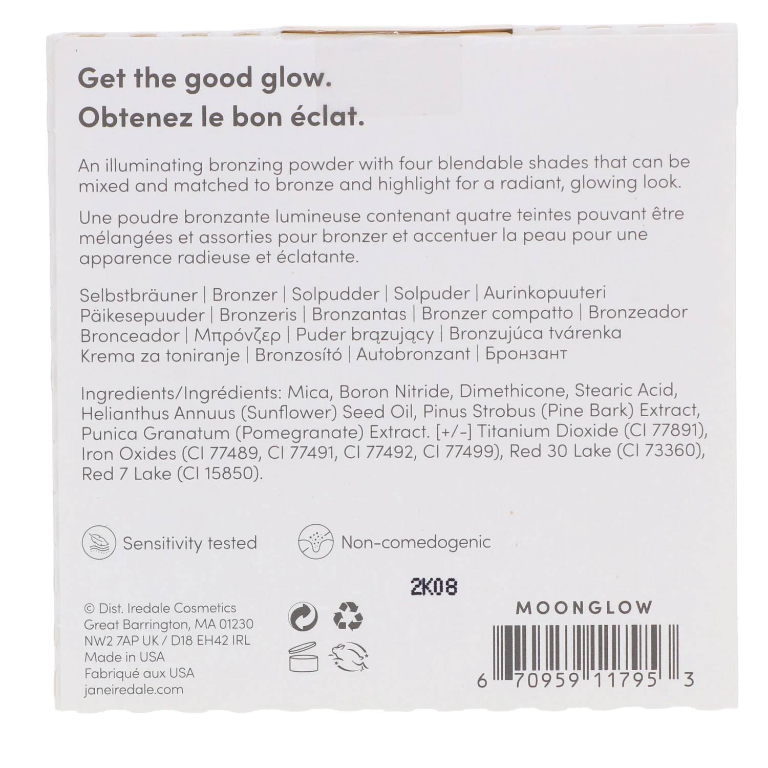 Simple Jane Iredale PureBronze Shimmer Bronzer Refill Moonglow 0.35 Oz 9 Simple Jane Iredale PureBronze Shimmer Bronzer Refill Moonglow 0.35 Oz - Image 8