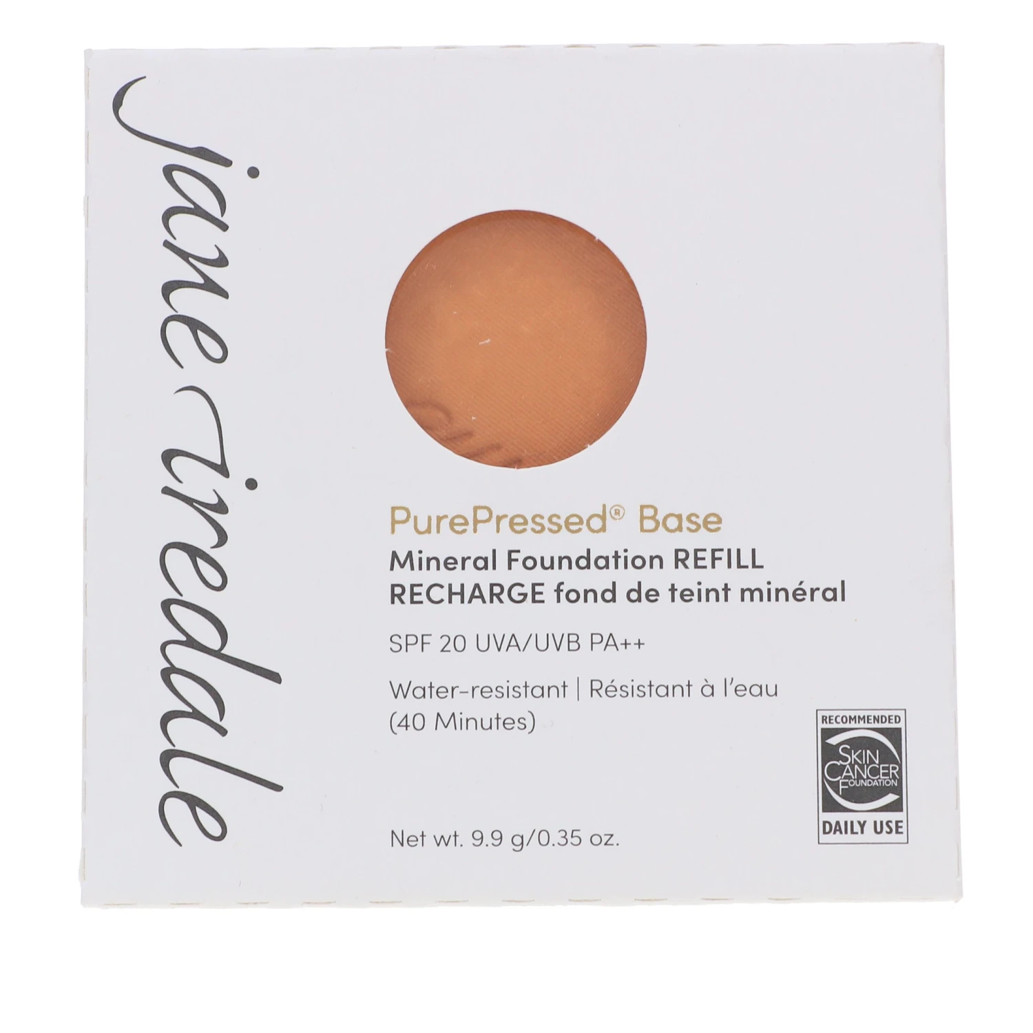 Simple Jane Iredale PurePressed Base Mineral Foundation Refill Golden Tan 0.35 Oz 3 Simple Jane Iredale PurePressed Base Mineral Foundation Refill Golden Tan 0.35 Oz