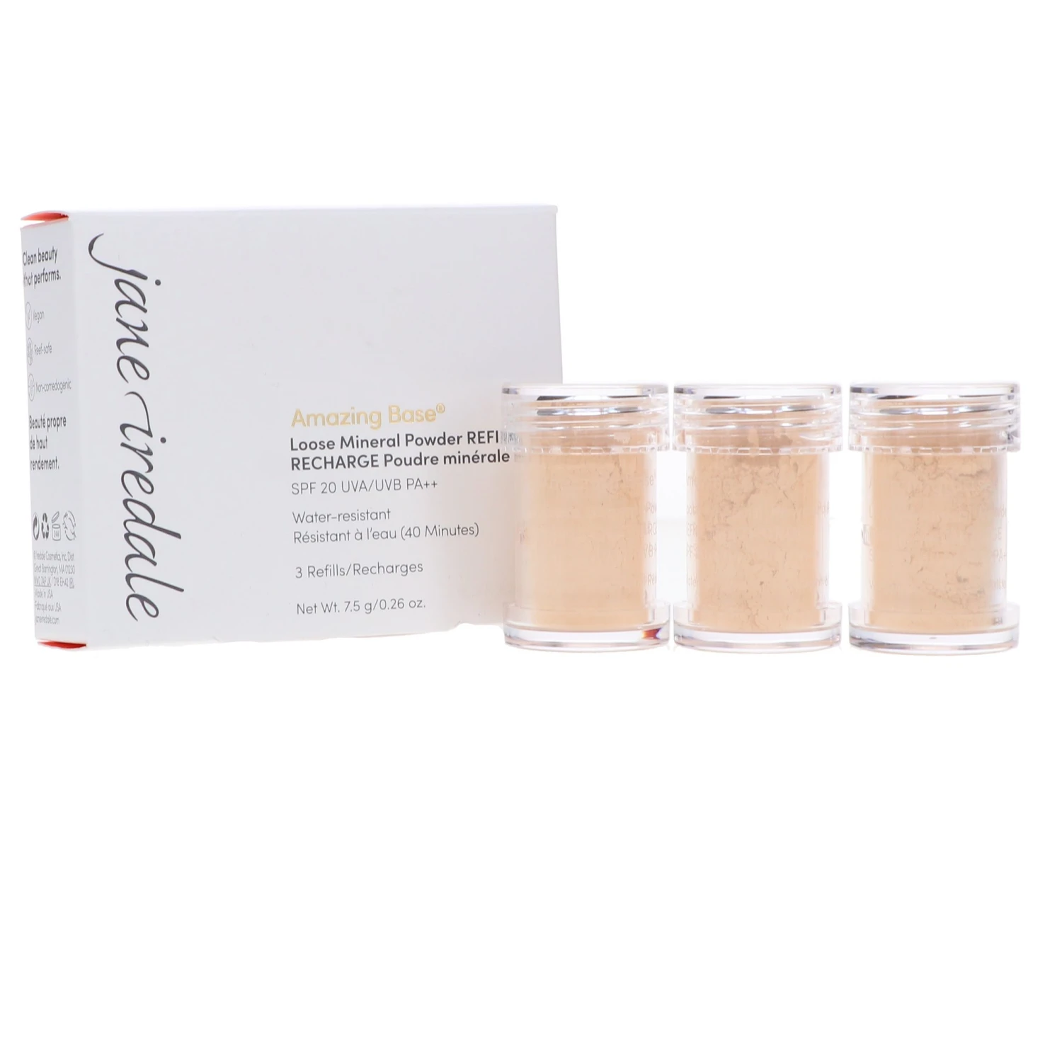 Simple Jane Iredale Amazing Base Refill 3 Pack Bisque 9 Simple Jane Iredale Amazing Base Refill 3 Pack Bisque - Image 7