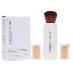 Simple Jane Iredale Amazing Base Loose Mineral Powder Refillable Brush Golden Glow 0.18 Oz -Personal Care Shop w2048h2048fitcrop 744