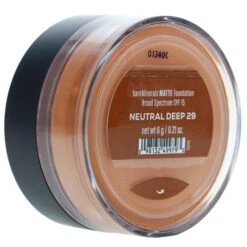 Simple BareMinerals Matte Foundation Broad Spectrum SPF 15 Neutral Deep 29 0.21 Oz -Personal Care Shop w2048h2048fitcrop 749