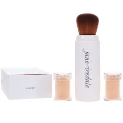 Simple Jane Iredale Amazing Base Loose Mineral Powder Refillable Brush Amber 0.18 Oz -Personal Care Shop w2048h2048fitcrop 847