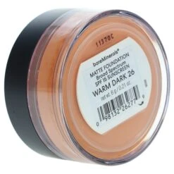 Simple BareMinerals Matte Foundation Broad Spectrum SPF 15 Warm Dark 26 0.21 Oz -Personal Care Shop w2048h2048fitcrop 869