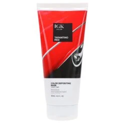 Simple IGK Color Depositing Hair Mask Tarantino Red (Vibrant Ruby) 6 Oz